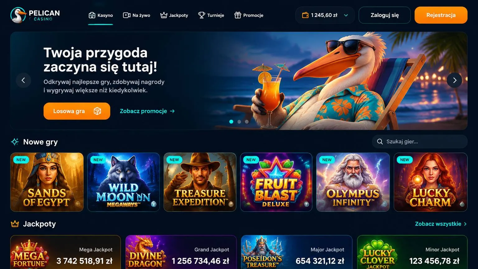 Informacje o Pelican Casino