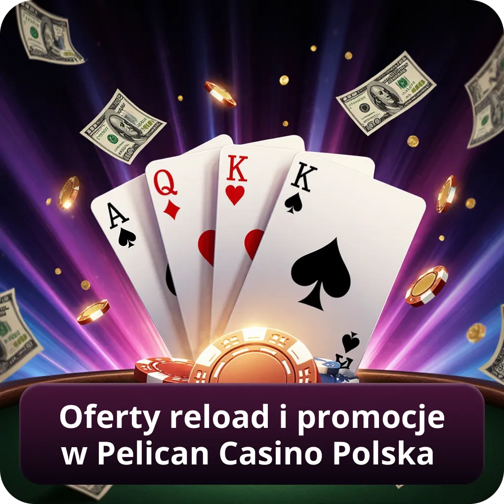 Oferty reload i promocje w Pelican Casino Polska
